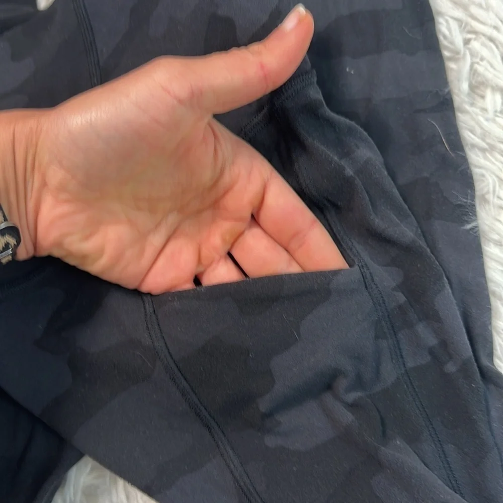 Lululemon Align High Rise Crop with Pockets 23